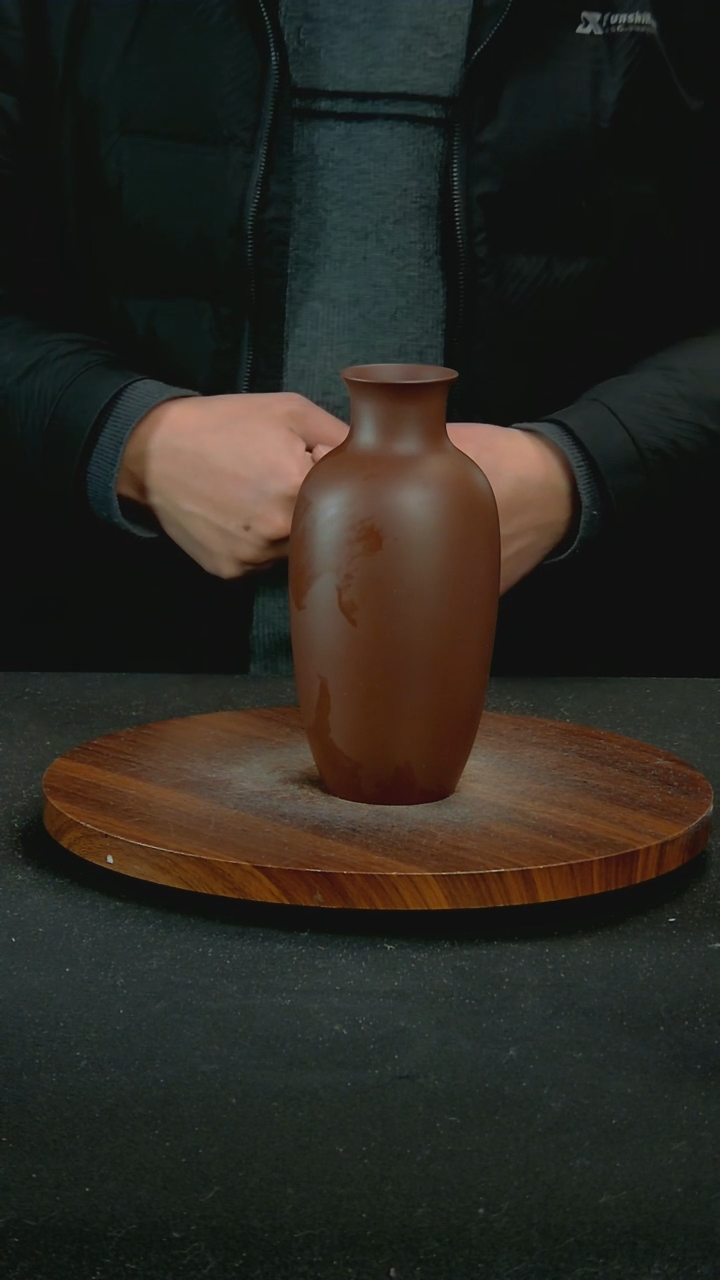 【闪购商品】紫砂Q84/五孔花瓶