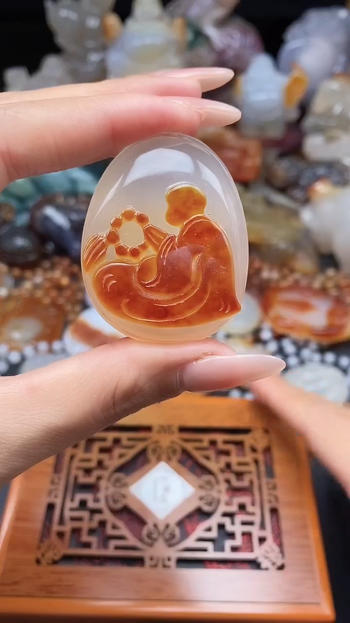 【闪购商品】玛瑙/玉髓颈饰未镶嵌dd