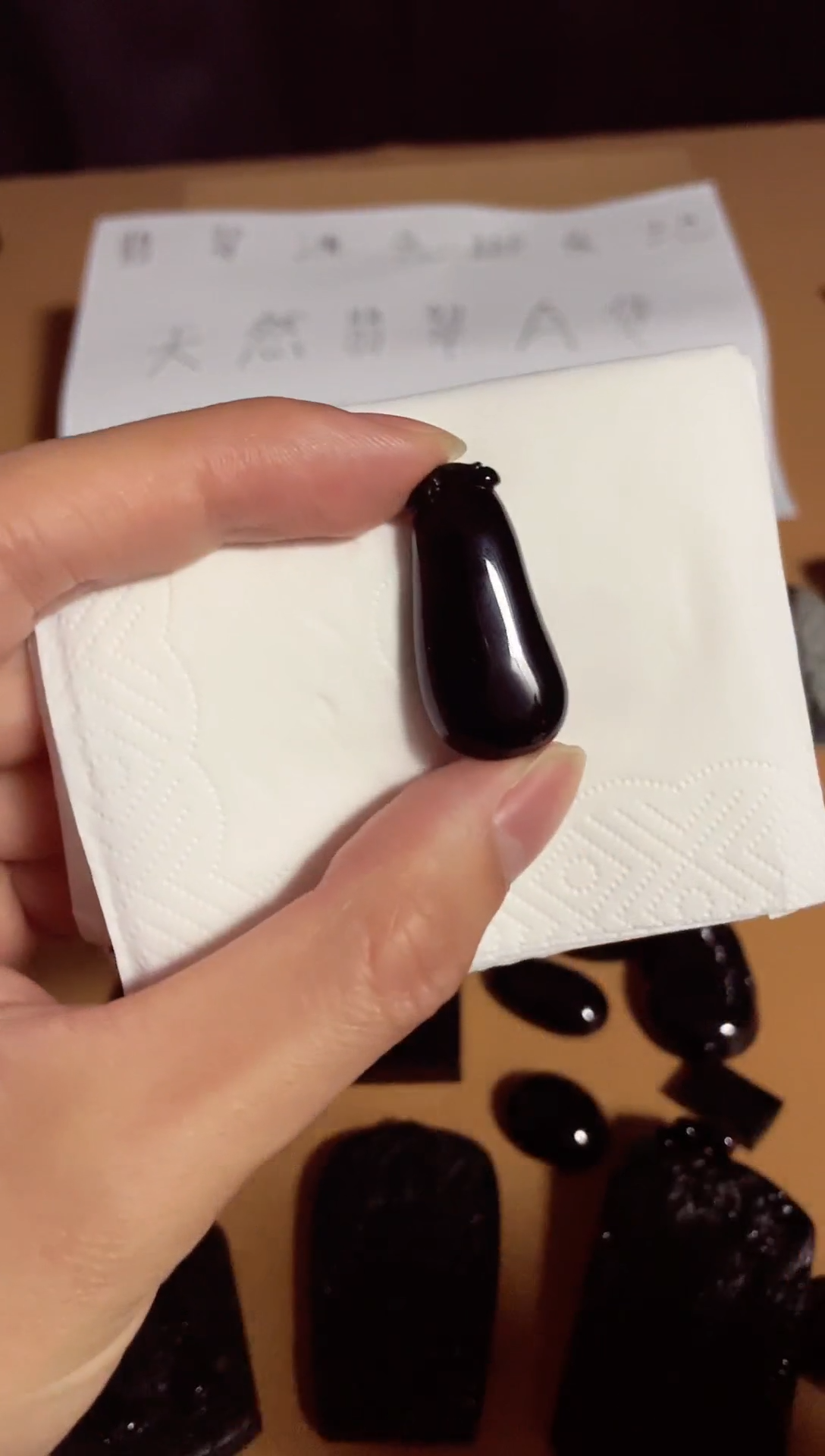 【闪购商品】翡翠颈饰未镶嵌天然翡翠a货墨翠