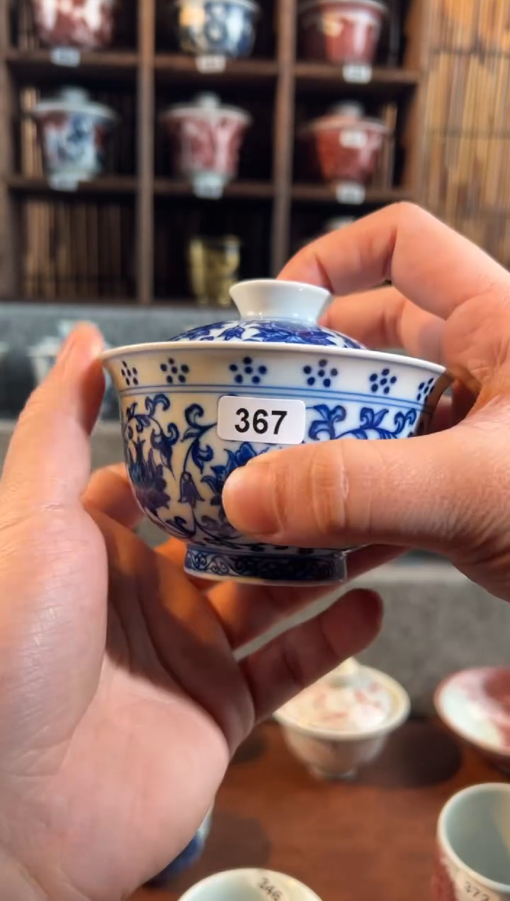 【闪购商品】367天禄言瓷手绘茶具