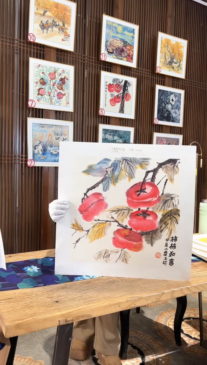 版画耿玉琨名章限量版画S