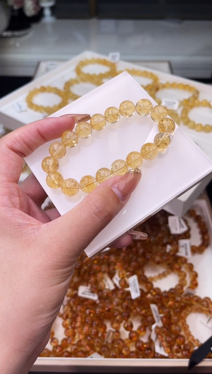 【闪购商品】水晶/未镶嵌巴西黄水晶11+/多样性发一