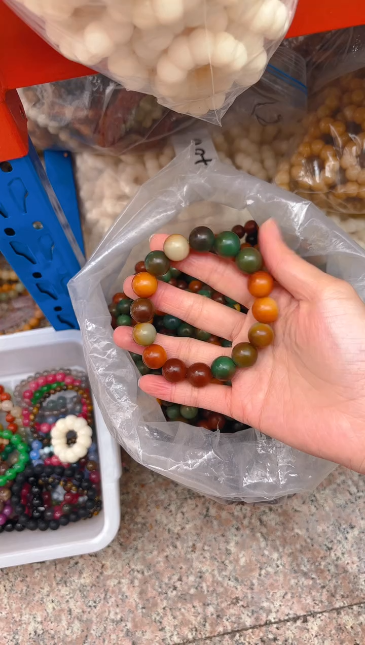 吊坠菩提根/象牙果敦煌圆珠单圈