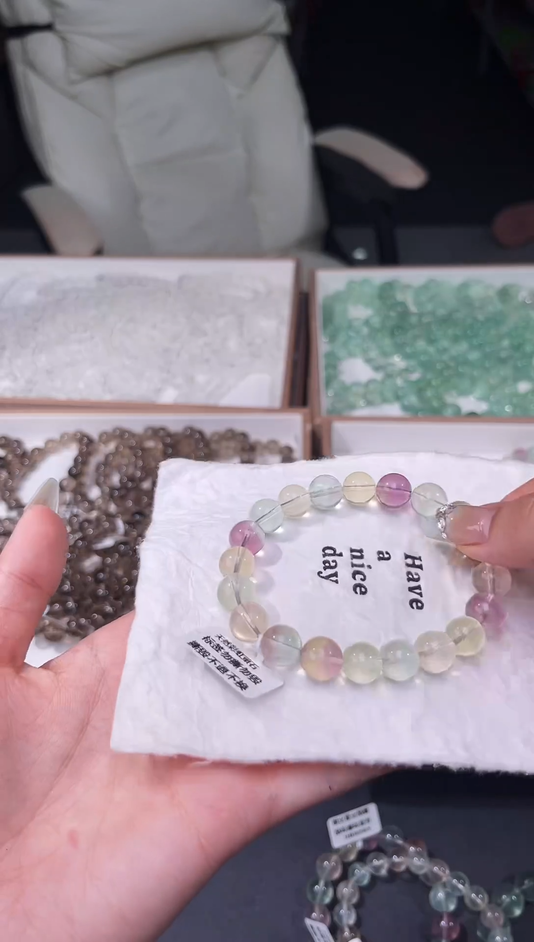 水晶手串未镶嵌K7水晶手串/多样性发一