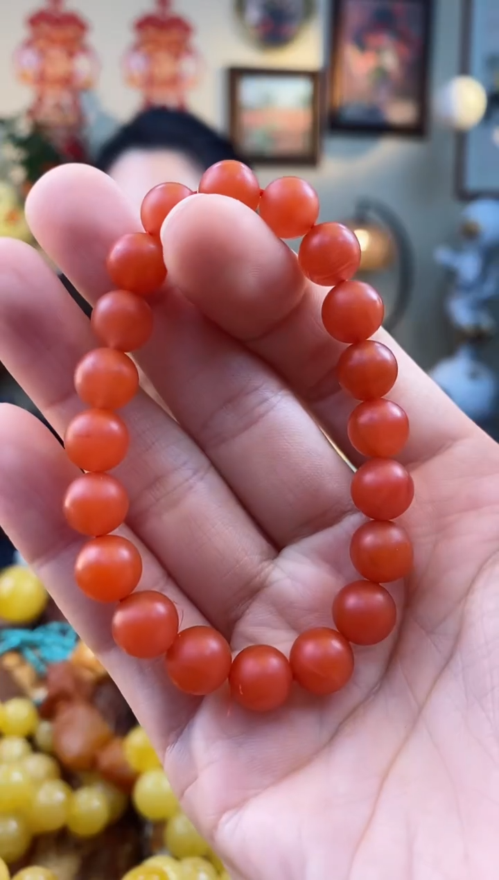 【闪购商品】南红玛瑙手串未镶嵌手串