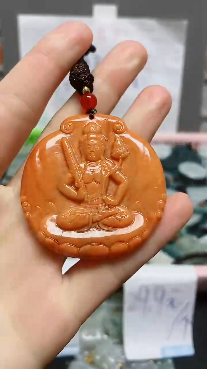 【闪购商品】翡翠颈饰未镶嵌天然翡翠A货