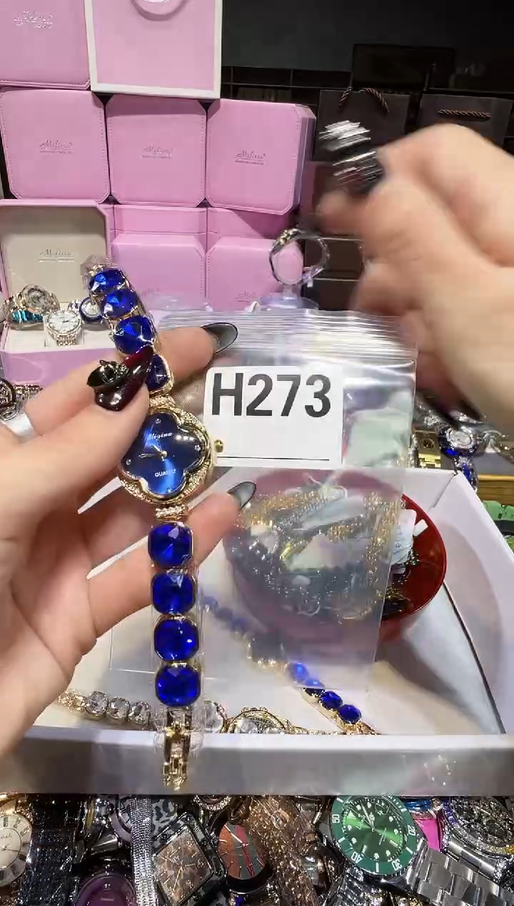 石英机芯不锈钢不锈钢直播定闪专用