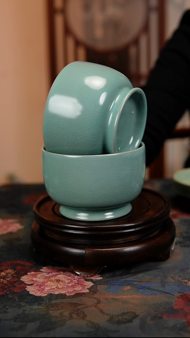 瓷片原产地原矿釉汝瓷