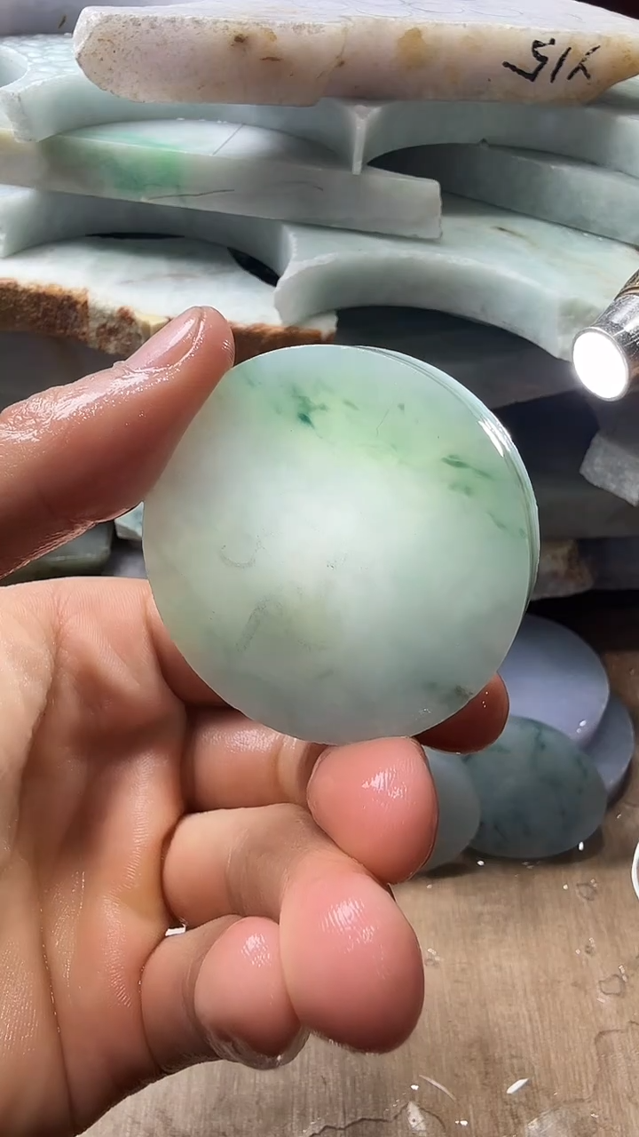 未镶嵌定制翡翠天然翡翠A货花538