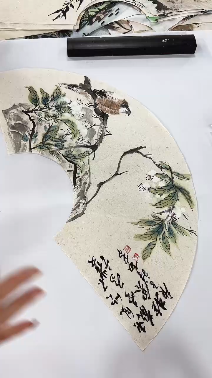 国画直播福利/国画/花鸟
