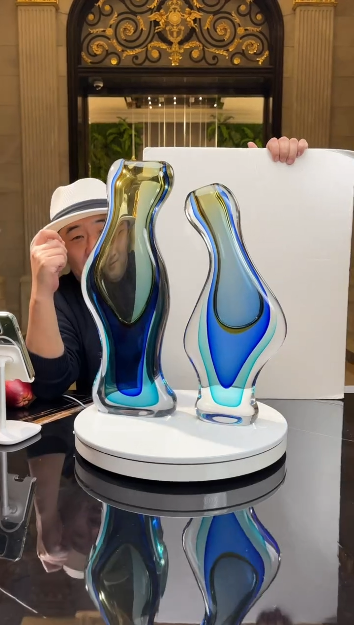 【闪购商品】茶宠艺术琉璃摆件C223+C224