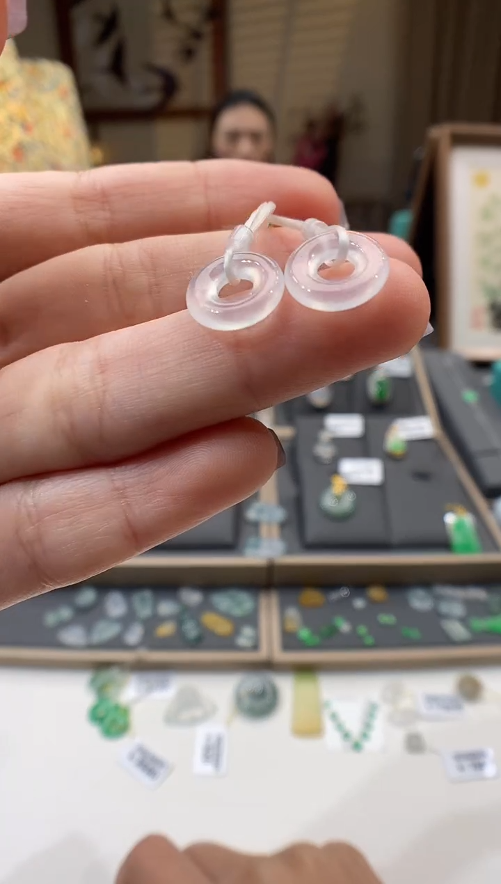 【闪购商品】翡翠颈饰未镶嵌甜甜圈