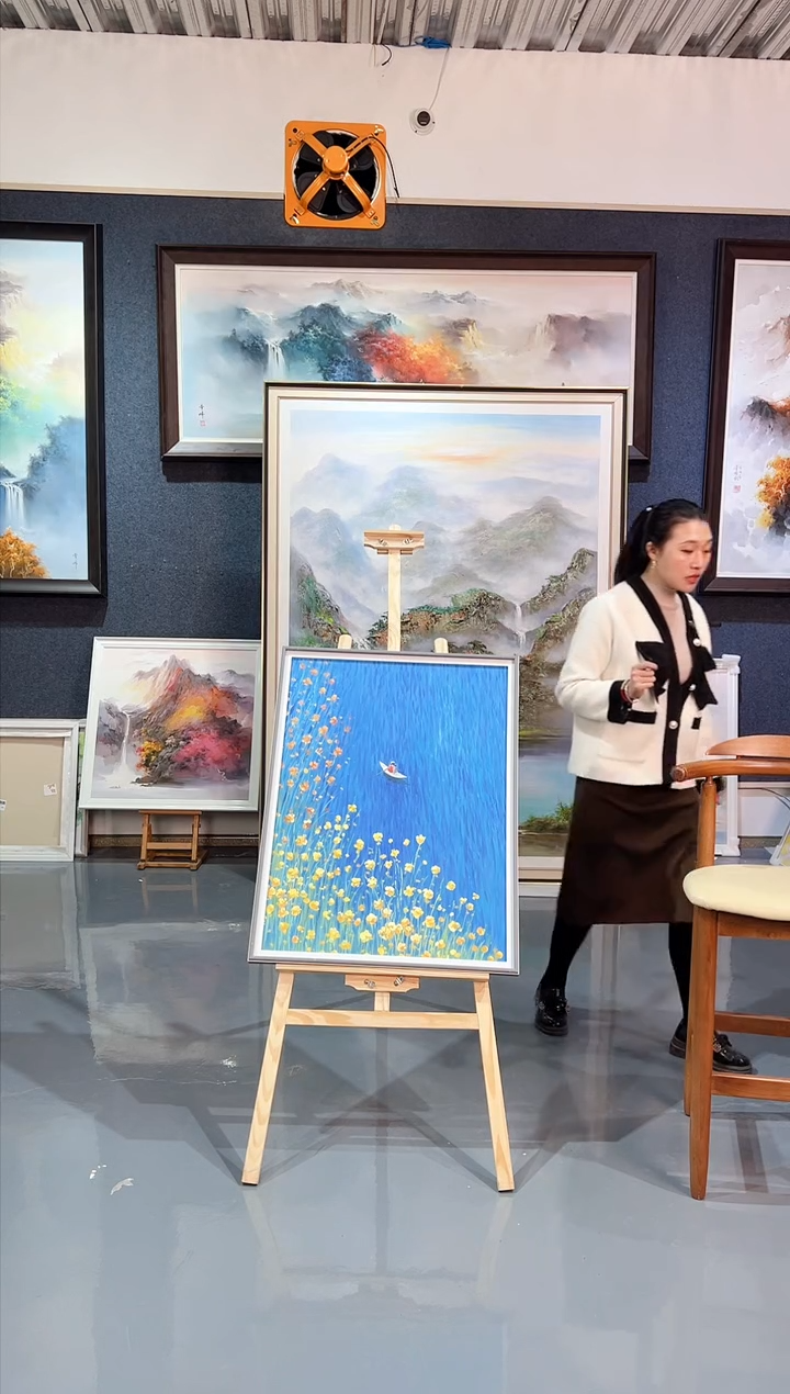 【闪购商品】油画141号 60*80 海-手绘油画