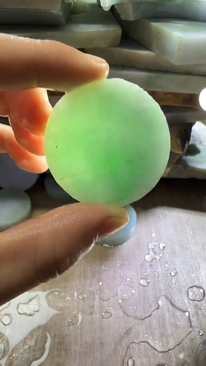 裸石翡翠天然翡翠A货花396