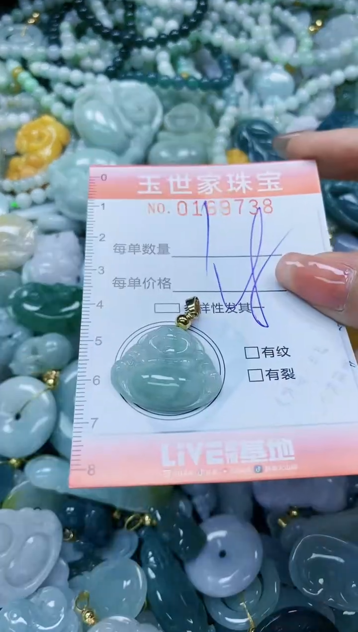 【闪购商品】翡翠颈饰未镶嵌闪购0169738