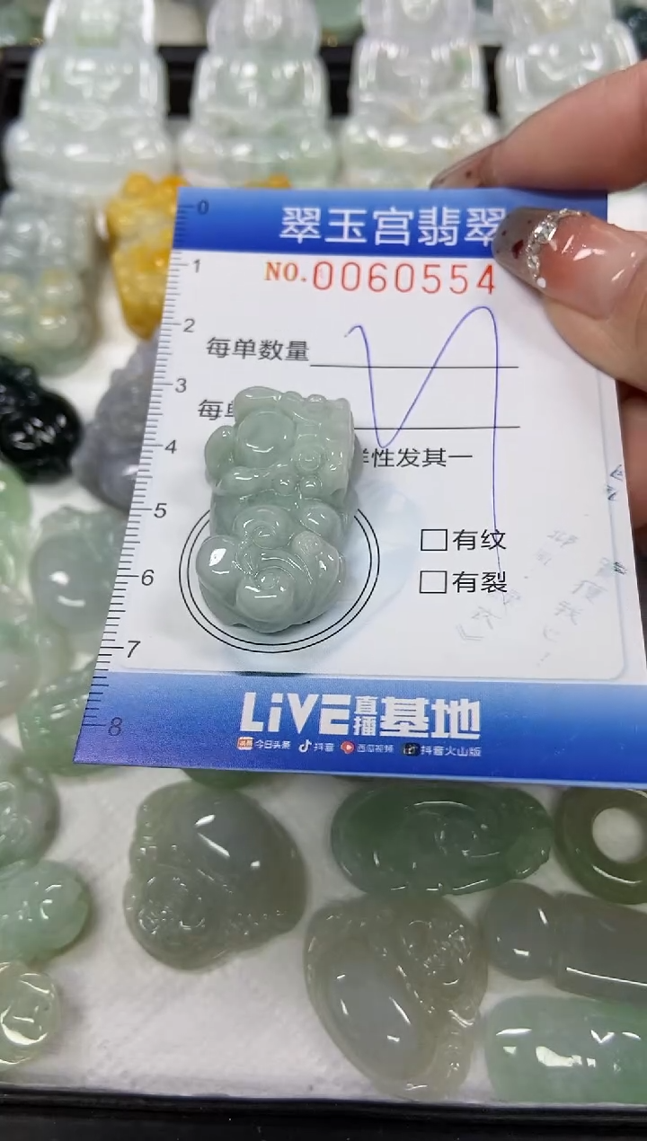 【闪购商品】翡翠颈饰未镶嵌闪购商品0060554