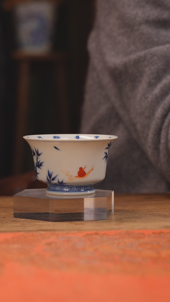【闪购商品】杯团窑 蜗牛马蹄杯