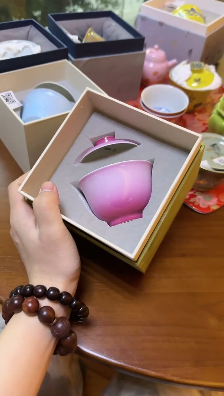 【闪购商品】瓷片盖碗大碗茶的茶器