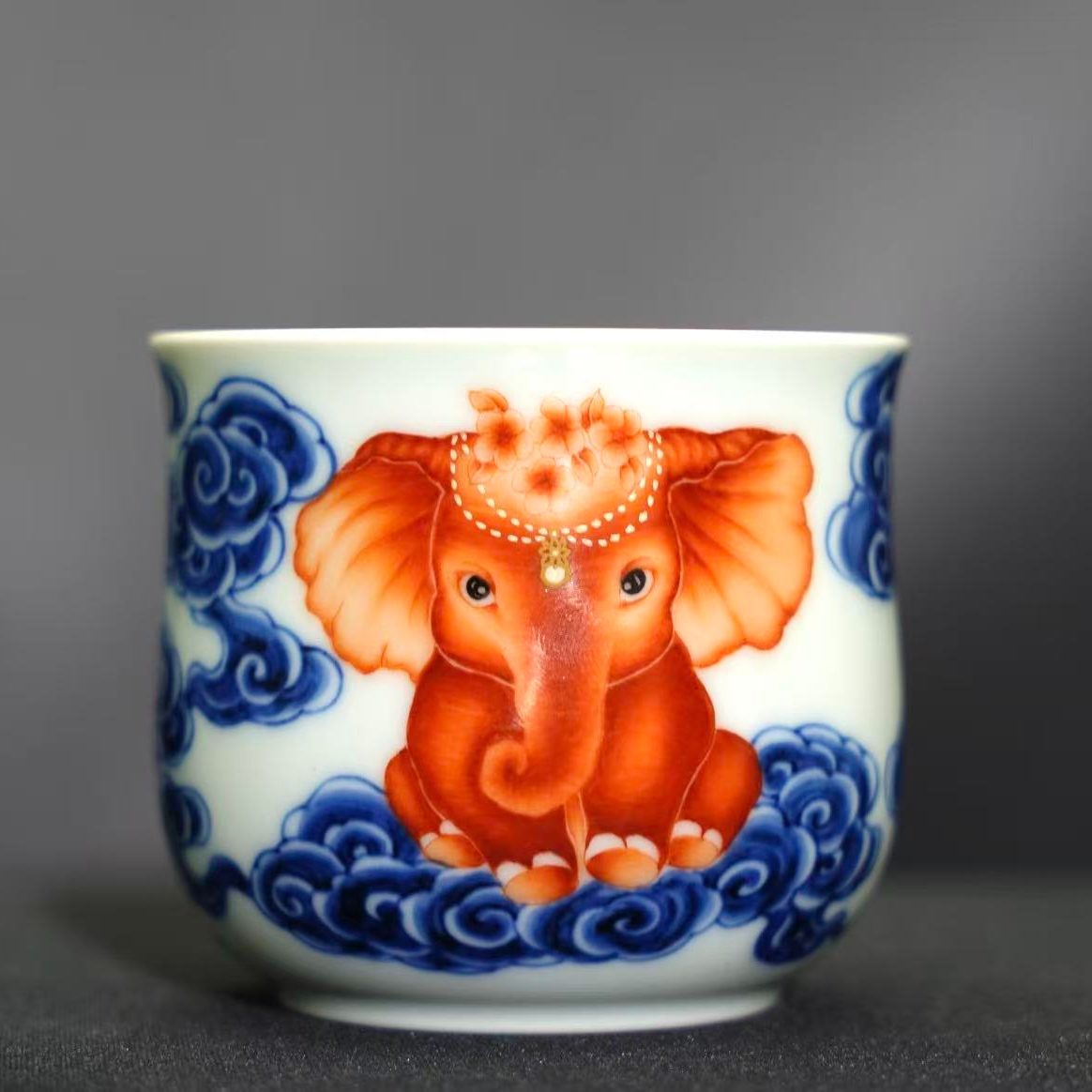 【阳春白雪】吉祥如意（如意对象）杯 