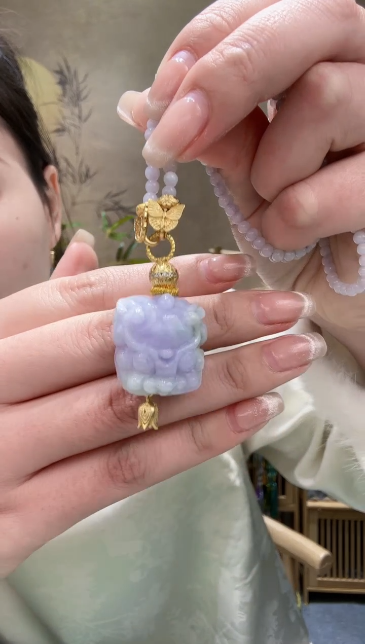 【闪购商品】翡翠颈饰未镶嵌吊坠