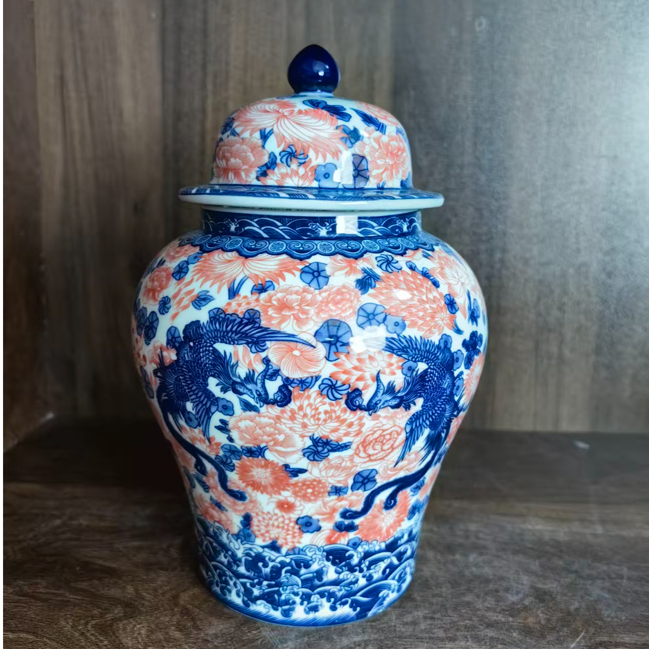 仿古瓷 A404景德镇制陶瓷将军罐一件