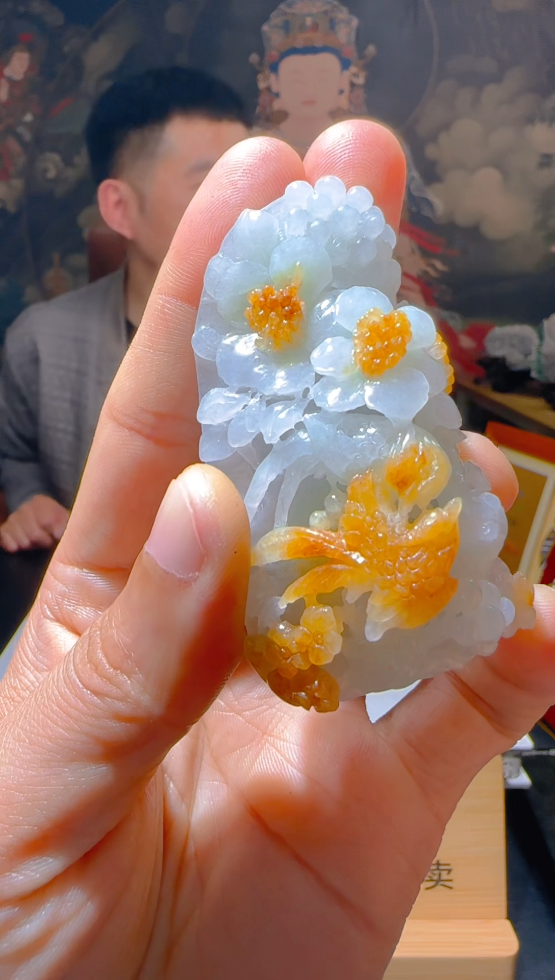 【闪购商品】定制翡翠未镶嵌L-@@QJSXJ218096