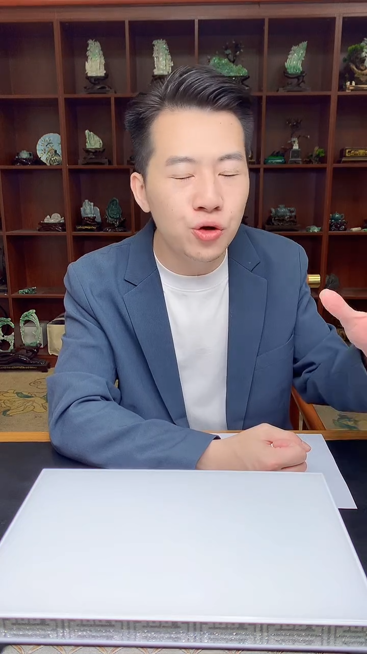 【闪购商品】定制翡翠未镶嵌8046jj-毛货挂件7