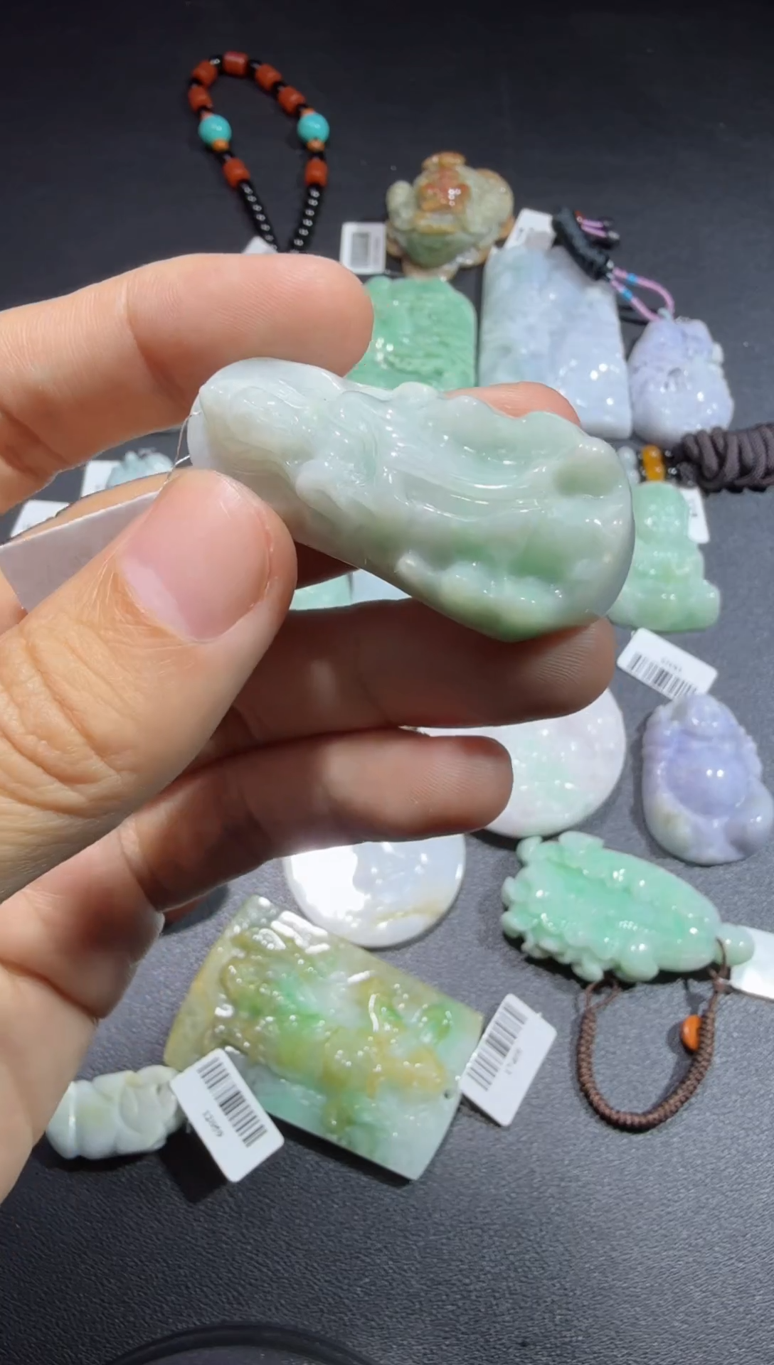 【闪购商品】翡翠颈饰未镶嵌00000897