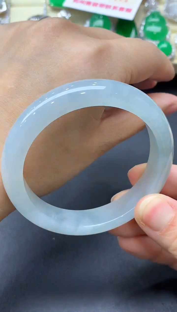 未镶嵌手镯翡翠457-中国好珍宝