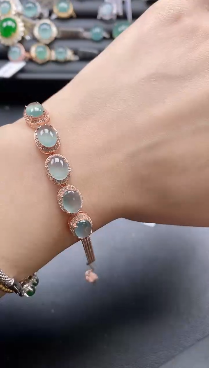 【闪购商品】翡翠戒指银S925镶嵌1111-