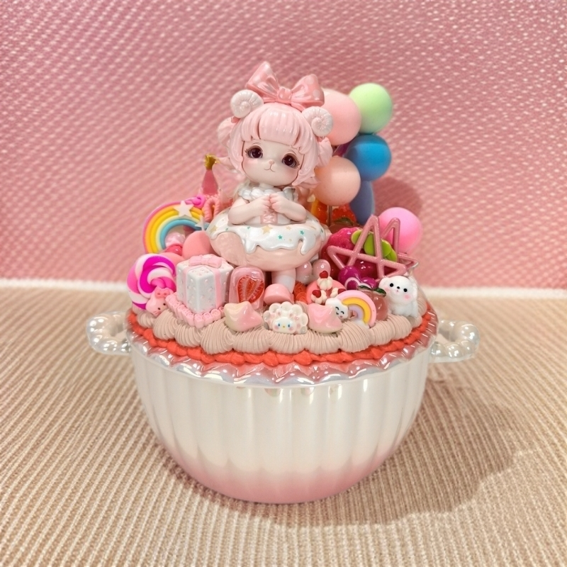 【泡面碗】创意手工DIY泡面碗定制奶油胶