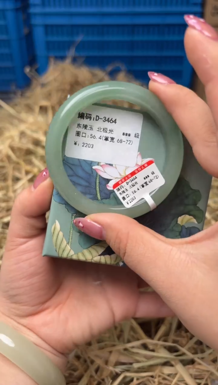 未镶嵌手镯石英质玉D-3464