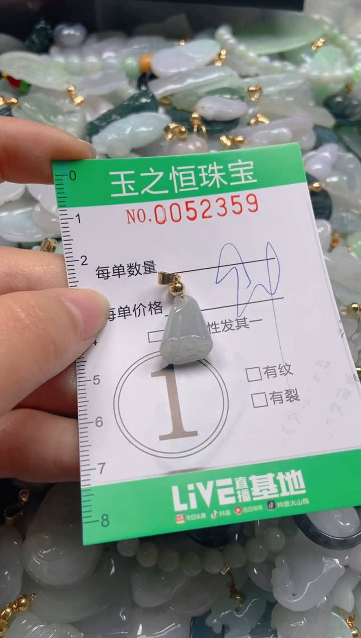 【闪购商品】翡翠颈饰未镶嵌闪购0052359