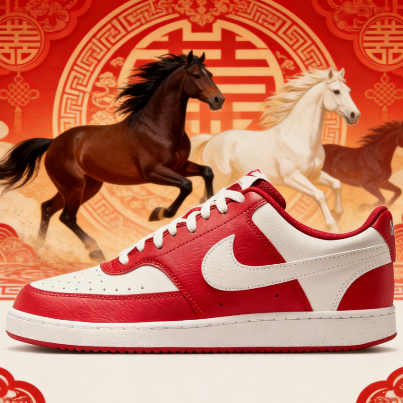 【滔搏联动】NIKE耐克2026男子NIKE COURT VISION LO休闲HM9862-600