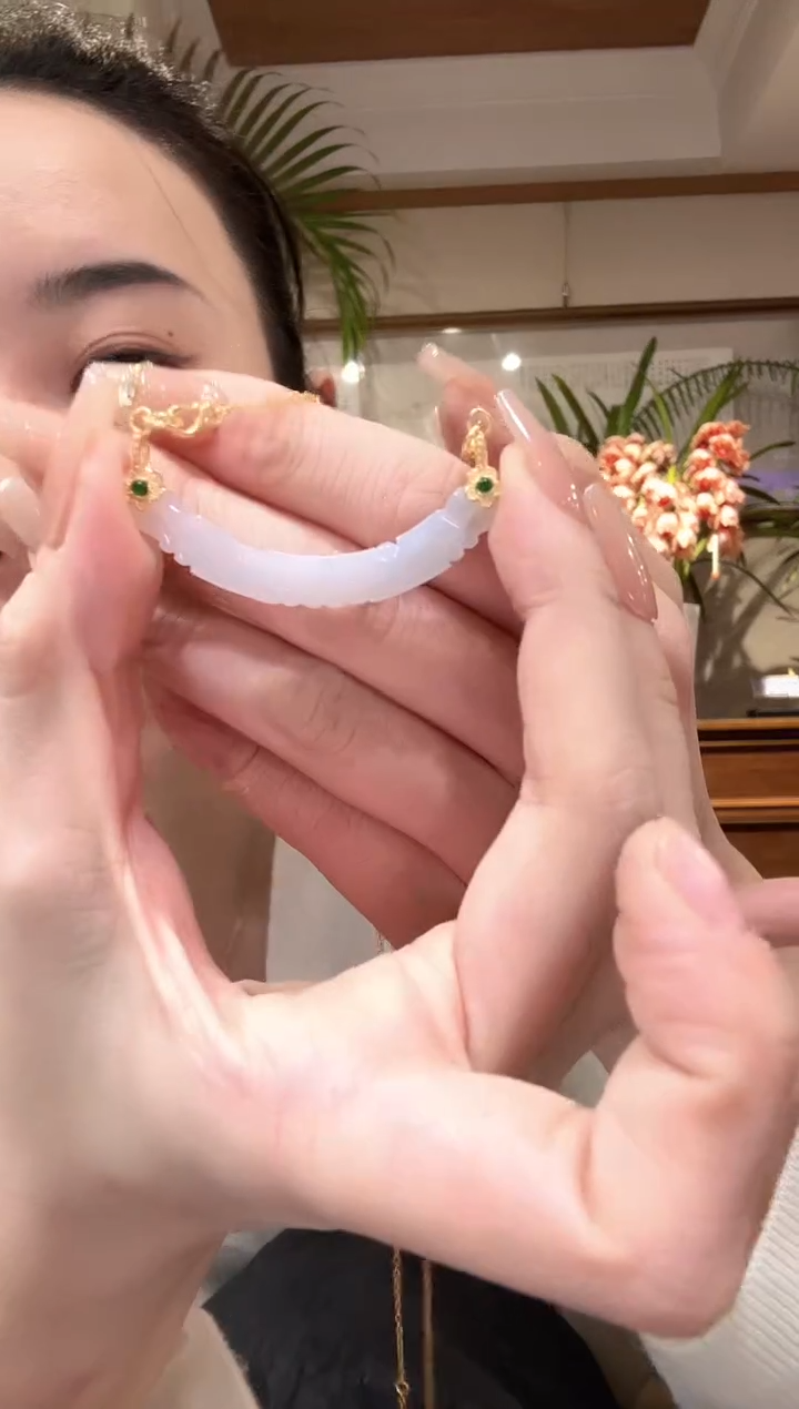 【闪购商品】翡翠颈饰未镶嵌国风