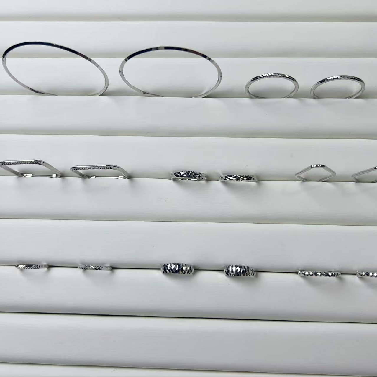 铂金PT950耳圈 耳扣合集 时尚 精致 简约 百搭