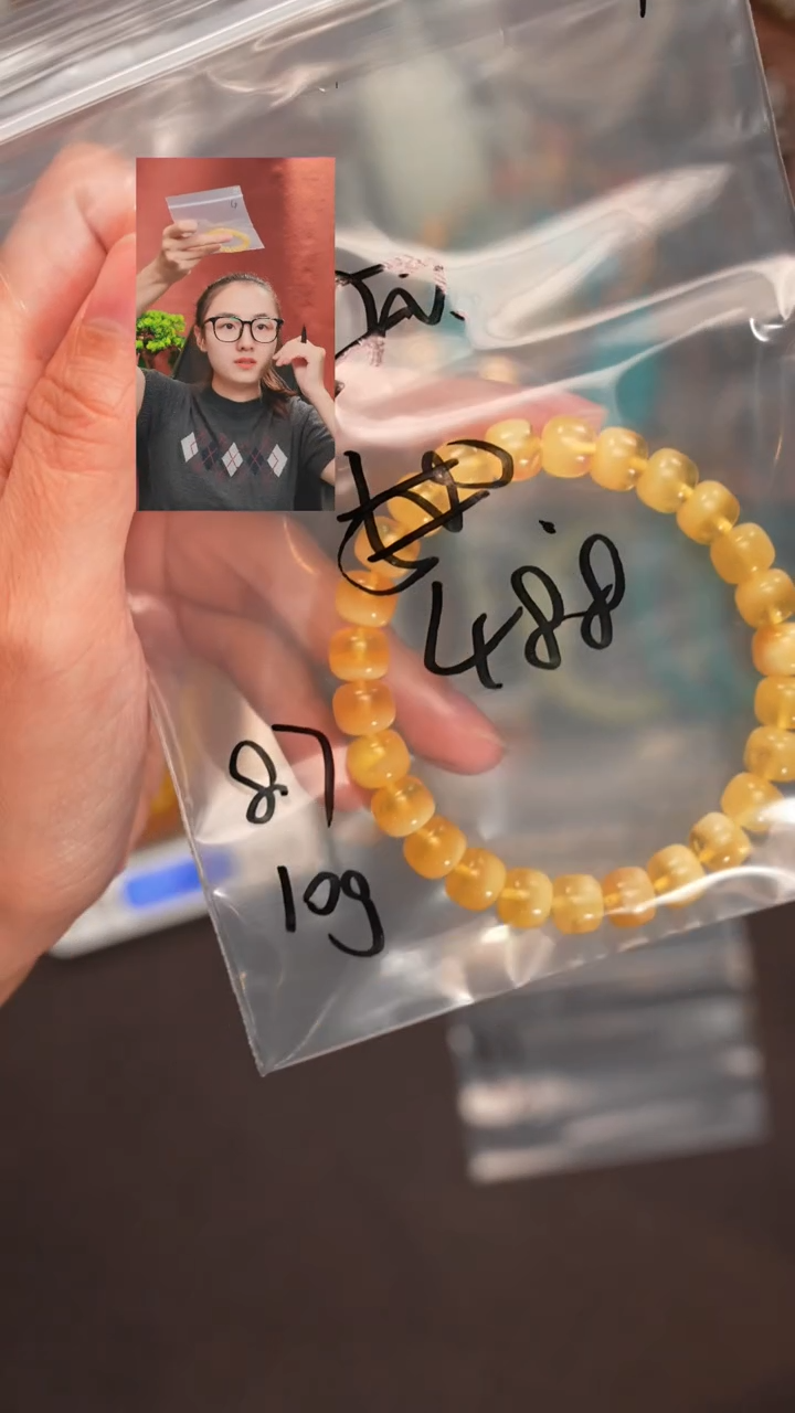 手串蜜蜡未镶嵌了*遇见匠心品质回血