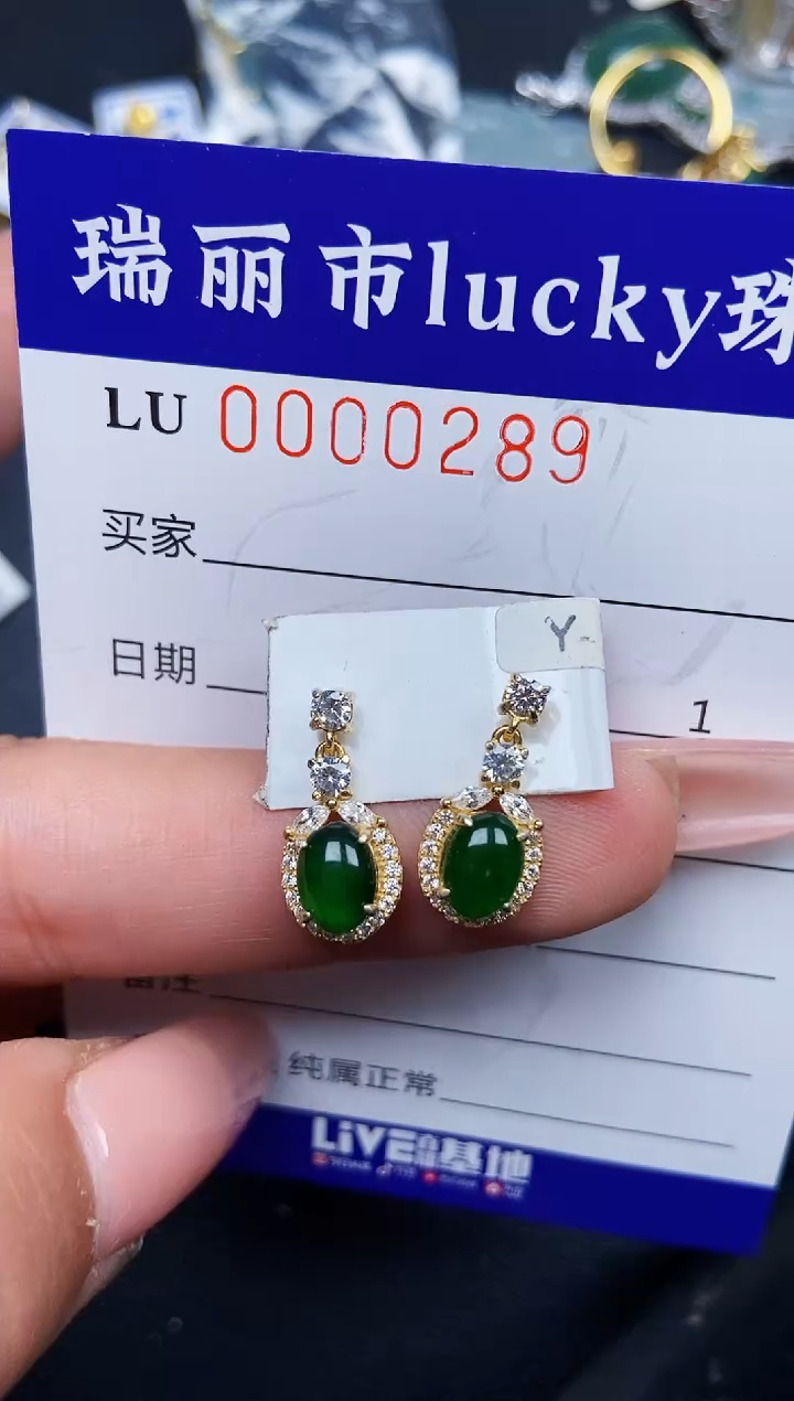 【闪购商品】翡翠颈饰银S925镶嵌0289