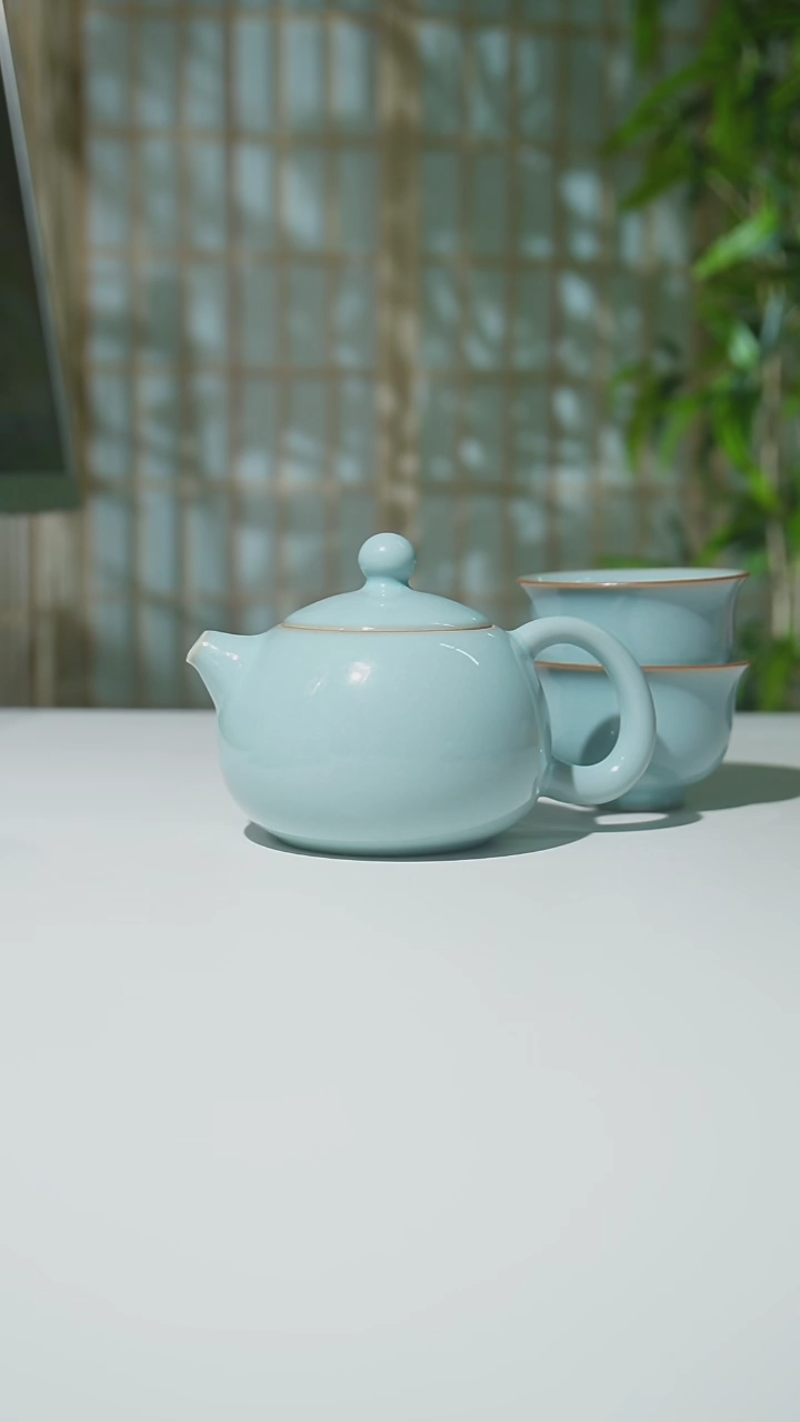 【闪购商品】杯天青西施壶一壶二杯