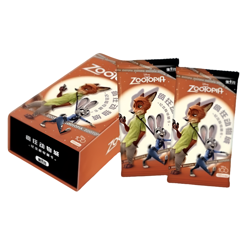 集卡社《疯狂动物城》收藏卡卡牌（默认代拆）