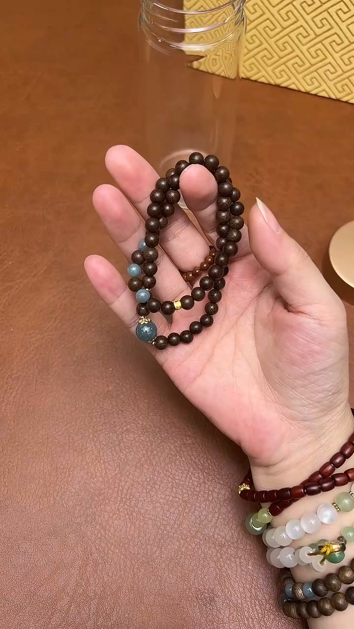 手串精美双圈手串有礼盒168