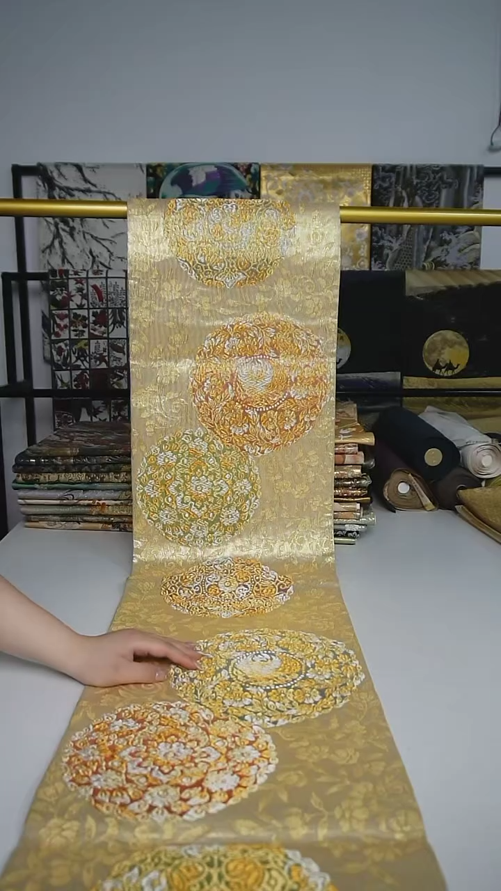 【闪购商品】织绣33 六通唐草宝相花