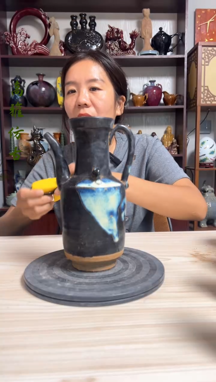 复古高雅仿古瓷器摆件