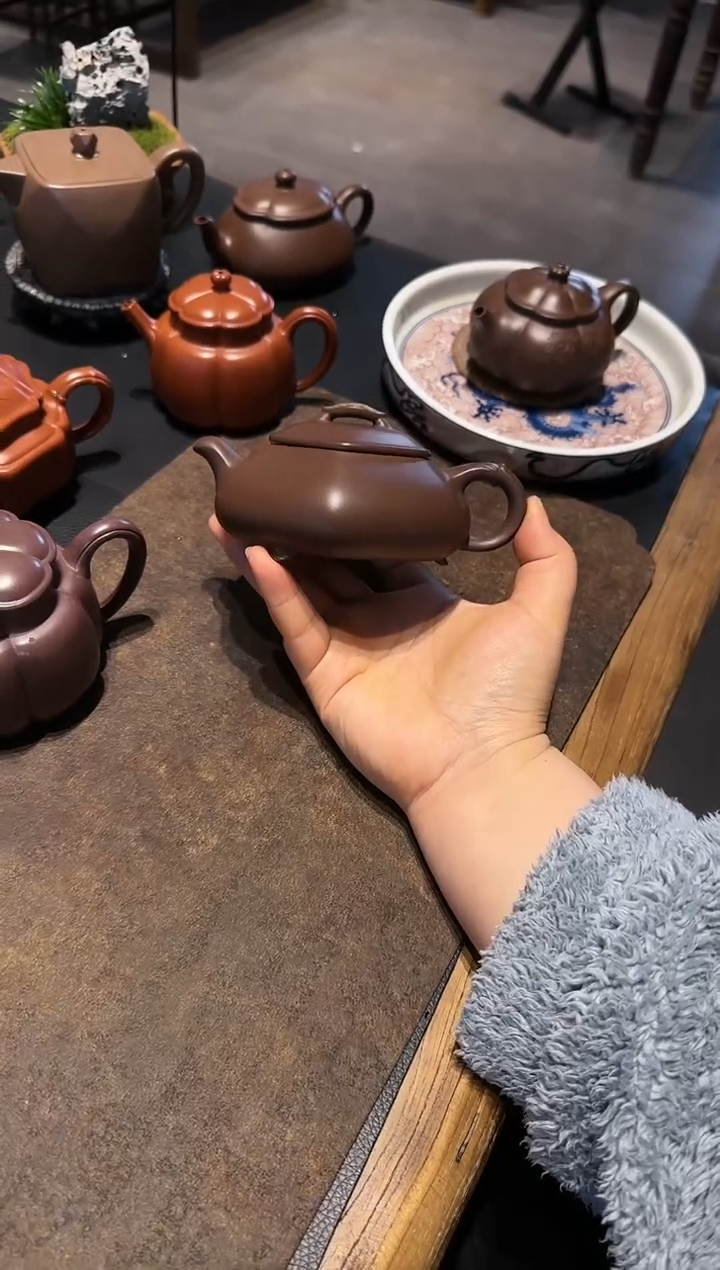 【闪购商品】紫砂茶壶六方简瓢