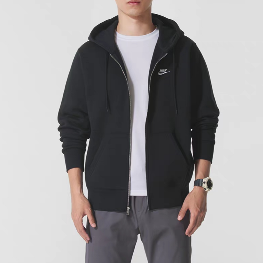 耐克/NIKE秋季新款男子连帽卫衣开衫户外运动休闲外套 FN3862010