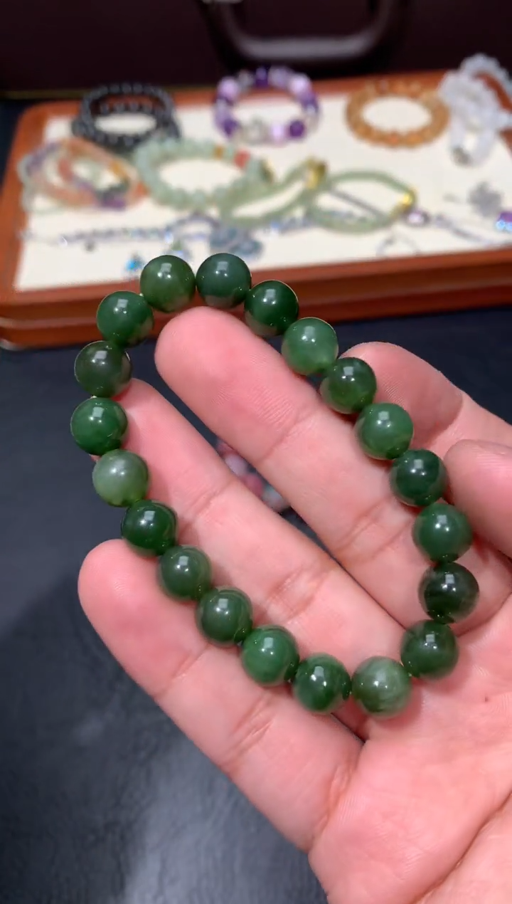 未镶嵌手链和田玉F125【多样性发其一】
