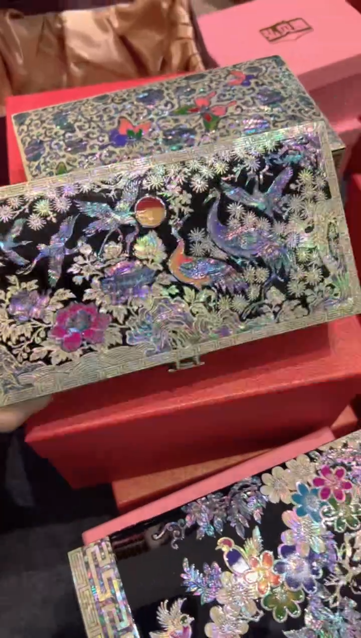 【闪购商品】微瑕不退换弘贝雅螺钿漆器文化馆