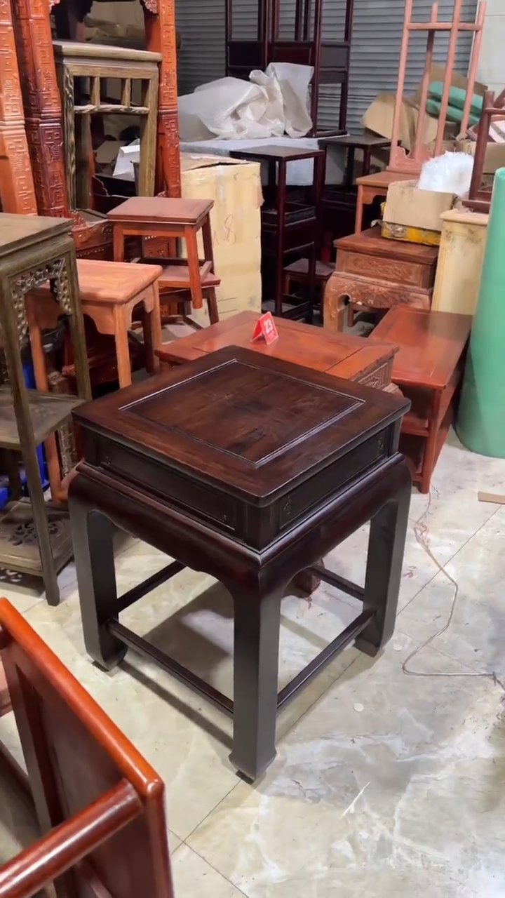 花梨木类成套家具忠黑金檀52/52/72角几