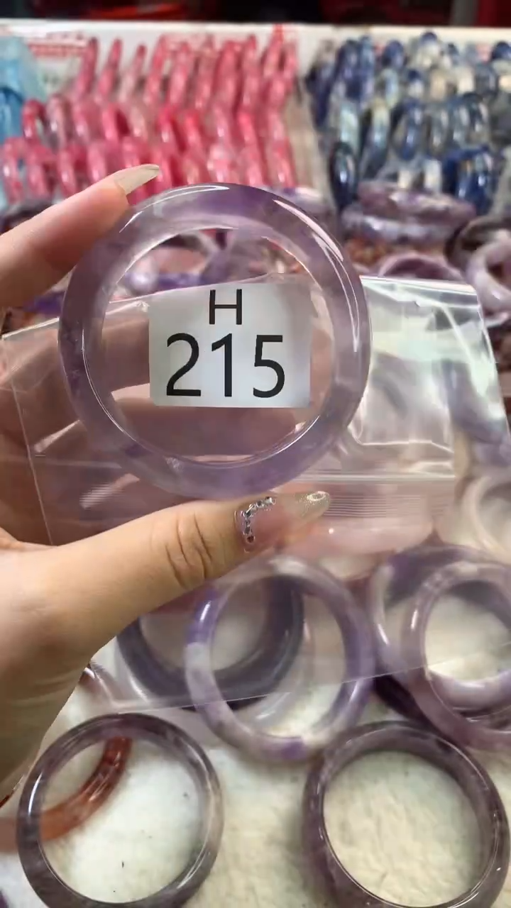 水晶手镯H未镶嵌水晶215-57