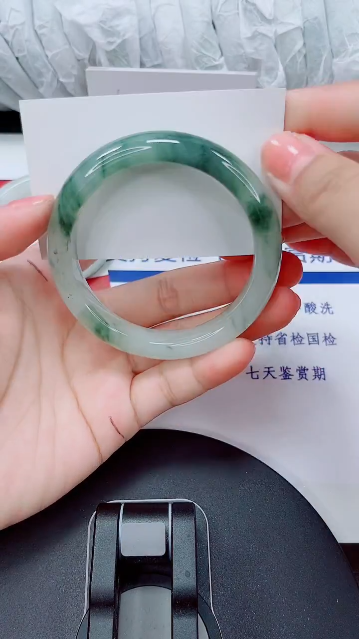 未镶嵌手镯石英质玉48-55/56